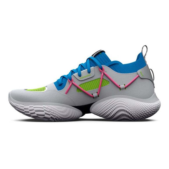 Under Armour Curry Flow Cozy Mens Basketball Shoes Gray 3023815-107 NEW Sz 9.5